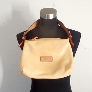 Dooney & Bourke Tan Leather Mini Purse